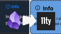 An image showing an obsidian callout and an arrow pointing at a nicely rendered info box.